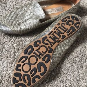 Jimmy Choo Shoes - Jimmy choo silver flats Jimmy Choo Shoes - Jimmy choo silver flats